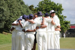 Western U18B Celebrating another wicket taken in a two day match.